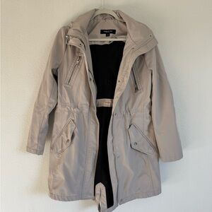 Kenneth Cole Women's Beige Utility Jacket